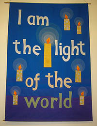 light of the world banner